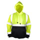 Occunomix LUX-CSWHBK-Y Black Bottom Pullover Hi-Vis Yellow
