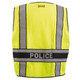 Occunomix LUX-DPSP-DOR Deluxe Solid/Mesh Breakaway Public Safety Vest W/Dor, Police