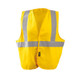 Occunomix LUX-XSGFR-Y Flame Resistant Non-Ansi Solid Vest Hi-Vis Yellow