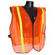 Radians SVO1 Non Rated Safety Vests with 1" Tape Hi-Vis Orange