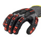 Radians RWG590 Cut Level A9 HPPE/Nickel Gold Sandy Foam Nitrile Palm Dip Glove