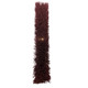 Better Brush 120136 Maroon Crimped Polypropylene Garage Brush - Wood Block 36"