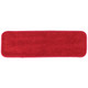 Better Brush 173318R Looped End Microfiber Mop for Wet Applications - Red 18"