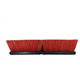 Better Brush 121424R Red Polypropylene Garage Brush - 24" Black Plastic Block