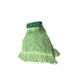 Better Brush 160218 Synthetic Blended Looped End Mops - Medium Green