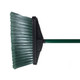 Better Brush 430309G Light Vertical Sweep - 4' Green Metal Handle - Green Flagged