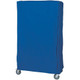Quantum Storage Systems CC243663BNZ Blue  Nylon Cart Cover with Zippered Closure for 24" x 36" x 63" Shelving