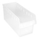 Quantum Storage Systems QSB808CL STORE-MAX 17 7/8" x 8 3/8" x 8" Clear Shelf Bin