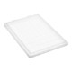 Quantum Storage Systems LID191CL Clear Lid for SNT190CL and SNT195CL Stack and Nest Totes