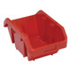 Quantum Storage Systems QP1496RD QuickPick 14" x 9 1/4" x 6 1/2" Red Polypropylene Storage Bin