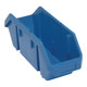 Quantum Storage Systems QP1867BL QuickPick 18 1/2" x 6 5/8" x 7" Blue Polypropylene Storage Bin