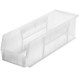 Quantum Storage Systems QUS-238CL 18" x 5 1/2" x 5" Clear Hanging Bin