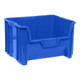 Quantum Storage Systems QGH700BL 15 1/4" x 19 7/8" x 12 7/16" Blue Giant Stacking Container