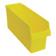 Quantum Storage Systems QSB804YL STORE-MAX 17 7/8" x 6 5/8" x 8" Yellow Shelf Bin