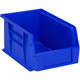 Quantum Storage Systems QUS-221BL 9 1/4" x 6" x 5" Blue Hanging Bin