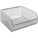 Quantum Storage Systems QMB535C 10 3/4" x 11" x 5" Chrome Wire Mesh Bin