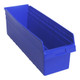 Quantum Storage Systems QSB814BL STORE-MAX 23 5/8" x 8 3/8" x 8" Blue Shelf Bin