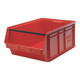 Quantum Storage Systems QMS743RD Magnum 29" x 18 3/8" x 11 7/8" Red Storage Tote Bin
