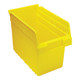 Quantum Storage Systems QSB802YL STORE-MAX 11 5/8" x 6 5/8" x 8" Yellow Shelf Bin