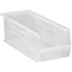 Quantum Storage Systems QUS-234CL 14 3/4" x 5 1/2" x 5" Clear Hanging Bin