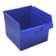 Quantum Storage Systems QSB809BL STORE-MAX 11 5/8" x 11 1/8" x 8" Blue Shelf Bin