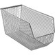 Quantum Storage Systems QMB565C 17 3/4" x 8 1/8" x 9" Chrome Wire Mesh Bin