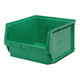Quantum Storage Systems QMS543GN Magnum 19 3/4" x 18 3/8" x 11 7/8" Green Storage Tote Bin