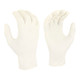 Radians RWG9104 4 Mil Latex Disposable Industrial Grade Glove, Powder Free, Cream