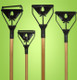 ABCO 01204-NB-EA Janitor Metal Quick Change 60" 1 1/8 Wood Handle Clear Lacquer