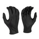 Radians RWG9417 7 Mil Nitrile Disposable Examination Glove, Powder Free, Black