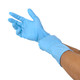 Radians RWG9418 8 Mil Nitrile Disposable Examination Glove, Powder Free, Blue