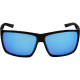 Global Glove BH3359PFT Lionfish Blue Mirror Performance Fog Technology Polarized Lens, Shiny Black Frame Safety Glasses