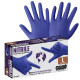 Global Glove 705VPF Nitrile, Powder-Free, Medical-Grade, Royal Blue, 5-Mil, Textured Fingertips, 9.5-Inch Disposable Examination Gloves
