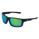 Global Glove BH26616PFT Sawfish Green Mirror Performance Fog Technology Lens, Matte Black Frame Safety Glasses