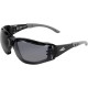 Global Glove BH3063PFT CG5 Gray Performance Fog Technology Lens, Matte Black Frame Convertible Safety Goggles