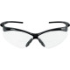 Global Glove BH225125PFT Spearfish Clear Performance Fog Technology 2.5 Diopter Bifocal Reader Style Lens, Shiny Black Frame Safety Glasses