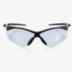 Global Glove RLY00553 Vesper Indoor/Outdoor Anti-Fog Lens, Shiny Black Frame Safety Glasses