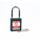 Reece Safety TT38TEA TEAL Steel Shackle safety padlock keyed differently