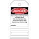 Reece Safety RLROLL52-100 DO NOT START - ROLL OF 100