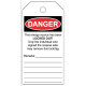 Reece Safety RLROLL51-100 LOCKED OUT - DO NOT OPERATE - ROLL OF 100