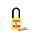 Reece Safety NC38YLW YELLOW Plastic Shackle safety padlock keyed differently