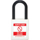 Reece Safety NC38WHTK WHITE Plastic Shackle safety padlock keyed alike to KA30009