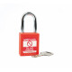 Reece Safety TT38ORJ ORANGE Steel Shackle safety padlock keyed differently