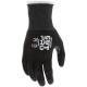 MCR Safety 92798NF Cut Pro - 18 Gauge Black HyperMax HPPE Shell - Nitrile Foam A9 Cut Resistant Work Gloves