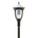 Light Efficient Design SL-SPT-20W-30K-SF-G2 Solar Powered LED Post Top Lantern - 20W - 3000K - 2,000 Lumens