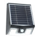 Light Efficient Design SL-SWL-15W-40K-BK-G2 15W LED Solar Wall Pack - 4000K - 1,500 Lumens