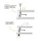 Light Efficient Design RPT-P-LIVC-G2-3FT-20L-840-FWFC-R-S1 36" LED Stairwell Fixture - CCT Selectable - 120-277V