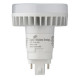 Light Efficient Design LED-7338-40A 4-Pin LED PL Retrofit Lamp - G/GX24q Base - 12W - 4000K - 1,100 Lumens - Vertical Orientation - Type A Ballast Dependent