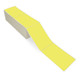 BBP70P*FAN4060*Y Yellow 4" x 6" Thermal Transfer Fanfold Labels, 4,000/Case