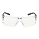 Zing Green 20-105ECO GY C Eco-Friendly Lightweight Safety Glasses with Side Shields -Z-Force, Grey Temples, Clear Lens